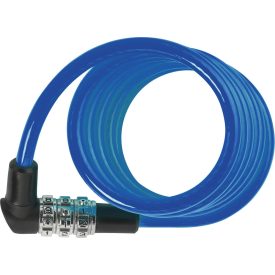   ABUS spirál lakat számzárral 3506C/120, color (08132 / 43158 cikkszámú - 1150/120 helyettesítő)