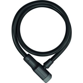   ABUS kábel lakat Racer 6412K/85, fekete (13406 cikkszámú - 6415K/85/15 BK helyettesítő)