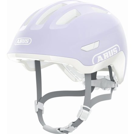 ABUS kerékpáros gyerek sisak Smiley 3.0 ACE LED, In-Mold, pure lavender, M (50-55 cm)