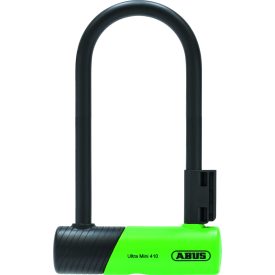 ABUS U-lakat Ultra 410K/150 HB180, SH tartóval, zöld