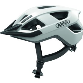   ABUS kerékpáros városi sisak Aduro 3.0 LED, In-Mold, polar white M (52-58 cm)