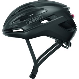   ABUS kerékpáros sport gravel sisak Taipan LED, In-Mold, velvet black, S  (51-55 cm)