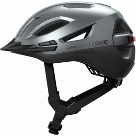   ABUS kerékpáros városi sisak Urban-I 4.0 ACE, In-Mold, graphite silver, L (57-61 cm)
