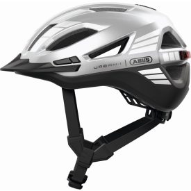   ABUS kerékpáros városi sisak Urban-I 4.0 ACE, In-Mold, signal silver, XL (60-64cm)