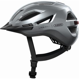   ABUS kerékpáros városi sisak Urban-I 4.0, In-Mold, graphite silver, XL (60-64 cm)