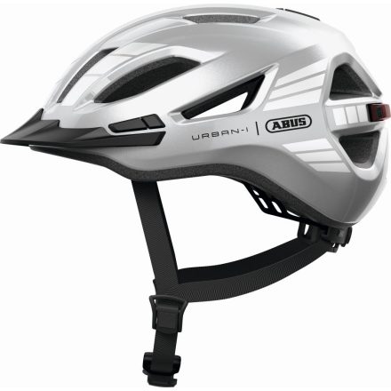 ABUS kerékpáros városi sisak Urban-I 4.0, In-Mold, signal silver, XL (60-64 cm)