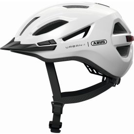   ABUS kerékpáros városi sisak Urban-I 4.0, In-Mold, shiny white, S (51-55 cm)