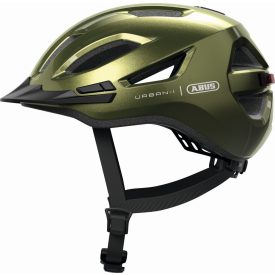   ABUS kerékpáros városi sisak Urban-I 4.0, In-Mold, pepper green, S (51-55 cm)