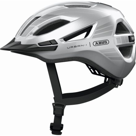 ABUS kerékpáros városi sisak Urban-I 4.0 LR, In-Mold, signal silver,S (51-55 cm)