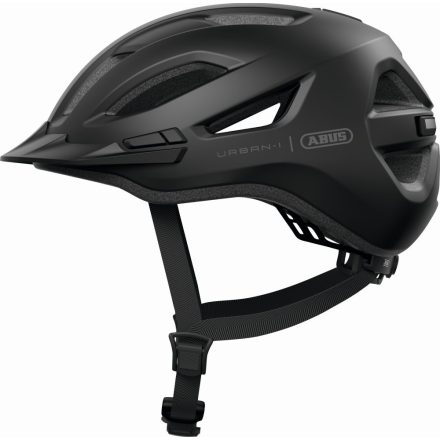 ABUS kerékpáros városi sisak Urban-I 4.0 LR, In-Mold, velvet black,S (51-55 cm)