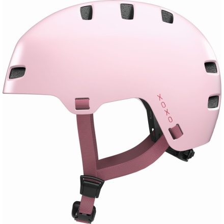 ABUS kerékpáros városi sisak Xoxo, strawberry rose M (54-58 cm)