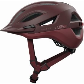   ABUS kerékpáros városi sisak Urban-I 4.0 ACE, In-Mold, chestnut red, M (54-58 cm)