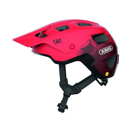 ABUS kerékpáros sport sisak MoDrop MIPS, In-Mold, Valais, M (54-58 cm)