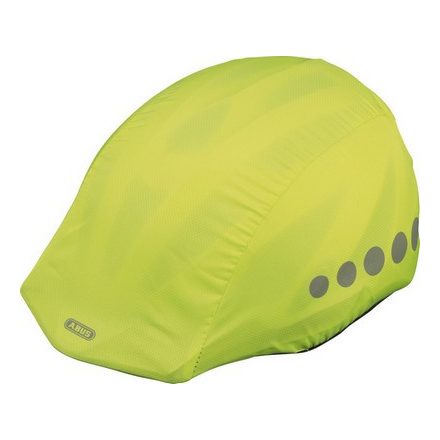 ABUS Lumino biztonsági fényvisszaverős sisak esővédő Raincap, unisex, neon sárga