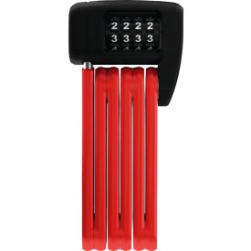   ABUS hajtogatható lakat számzárral BORDO Lite Mini 6055C/60, piros