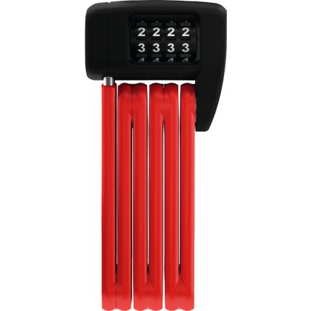 ABUS hajtogatható lakat számzárral BORDO Lite Mini 6055C/60, piros