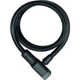   ABUS kábel lakat Racer 6412K/120, fekete (13407 cikkszámú - 6415K/120/15 helyettesítő)