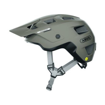 ABUS kerékpáros sport sisak MoDrop MIPS, In-Mold, dust grey, L (57-61 cm)