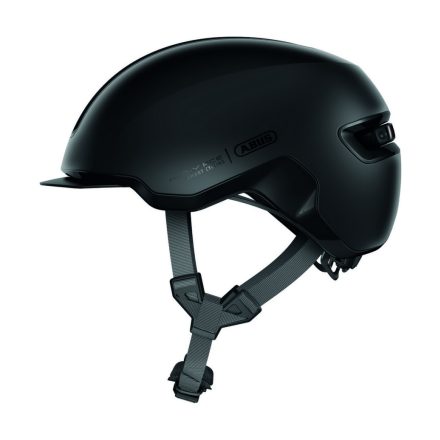 ABUS kerékpáros városi sisak Hud-Y, In-Mold, velvet black, L (57-61 cm)