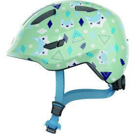   ABUS kerékpáros gyerek sisak Smiley 3.0, In-Mold, green nordic, M (50-55 cm)
