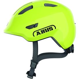   ABUS kerékpáros gyerek sisak Smiley 3.0, In-Mold, shiny yellow, M (50-55 cm)