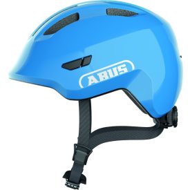   ABUS kerékpáros gyerek sisak Smiley 3.0, In-Mold, shiny blue, S (45-50 cm)