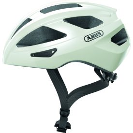   ABUS kerékpáros sport sisak Macator, In-Mold, pearl white, L (58-62 cm)