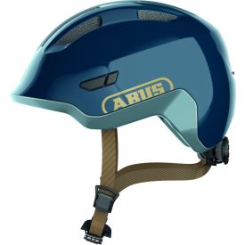   ABUS kerékpáros gyerek sisak Smiley 3.0 ACE LED, In-Mold, royal blue, S (45-50 cm)
