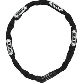   ABUS láncos lakat számzárral Steel-O-Chain 4804C/75, fekete