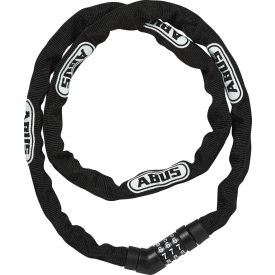   ABUS láncos lakat számzárral Steel-O-Chain 4804C/110, fekete