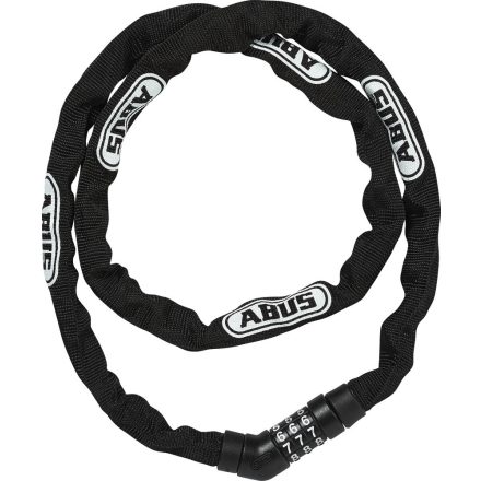 ABUS láncos lakat számzárral Steel-O-Chain 4804C/110, fekete