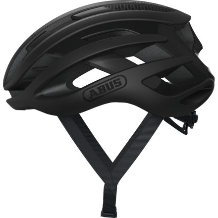 ABUS kerékpáros sport sisak AirBreaker, In-Mold, velvet black, L (59-61 cm)