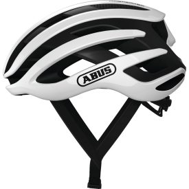   ABUS kerékpáros sport sisak AirBreaker, In-Mold, polar white shiny, S (51-55 cm)