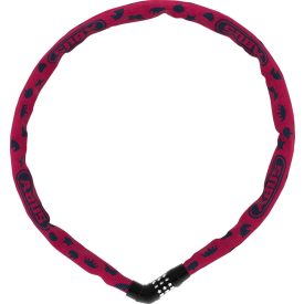   ABUS láncos lakat jelkóddal Steel-O-Chain Symbols 4804C/75, pink