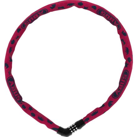 ABUS láncos lakat jelkóddal Steel-O-Chain Symbols 4804C/75, pink