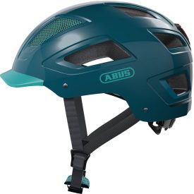   ABUS kerékpáros városi sisak Hyban 2.0, ABS, core green, L (56-61 cm)