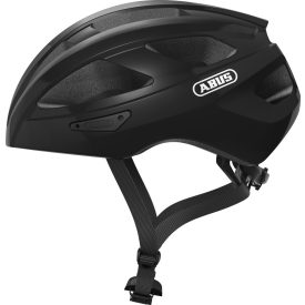   ABUS kerékpáros sport sisak Macator, In-Mold, velvet black (fényes), L (58-62 cm)
