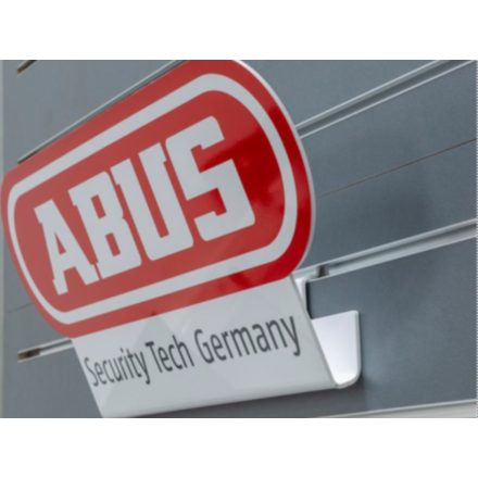 ABUS display Shop in Store SIS slatwallhoz ABUS logós fejléc (CSAK SZETTBEN)