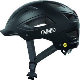   ABUS kerékpáros városi sisak Hyban 2.0 MIPS, ABS, velvet black, L (56-61 cm)