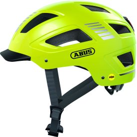   ABUS kerékpáros városi sisak Hyban 2.0 MIPS, ABS, signal yellow, XL (58-63 cm)