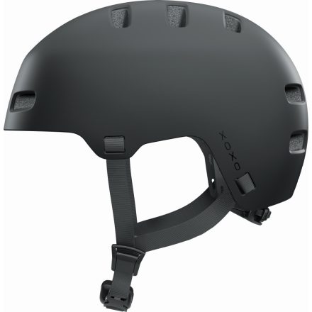 ABUS kerékpáros városi sisak Xoxo, velvet black M (54-58 cm)