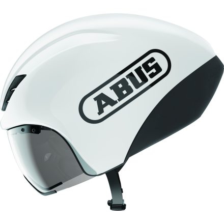 ABUS kerékpáros időfutam sisak GameChanger TT 1.1, In-Mold, shiny white, S (51-55 cm)