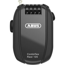   ABUS mini kábellakat számzárral Combiflex Rest, 105 cm, fekete