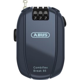   ABUS mini kábellakat számzárral Combiflex Brake, 85 cm, éjkék
