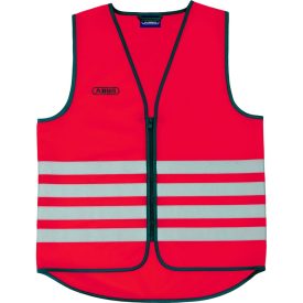   ABUS Lumino biztonsági fényvisszaverős mellény, piros, XXXL