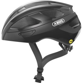   ABUS kerékpáros sport sisak Macator MIPS, In-Mold, shiny black, L (58-62 cm)