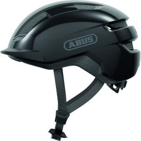   ABUS kerékpáros városi sisak Purl-Y, In-Mold, shiny black L (57-61 cm)