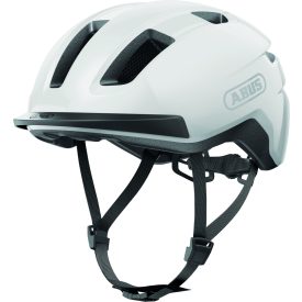   ABUS kerékpáros városi sisak Purl-Y, In-Mold, shiny white S (51-55 cm)