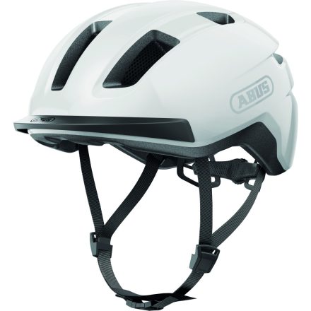 ABUS kerékpáros városi sisak Purl-Y, In-Mold, shiny white S (51-55 cm)
