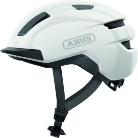   ABUS kerékpáros városi sisak Purl-Y, In-Mold, shiny white M (54-58 cm)